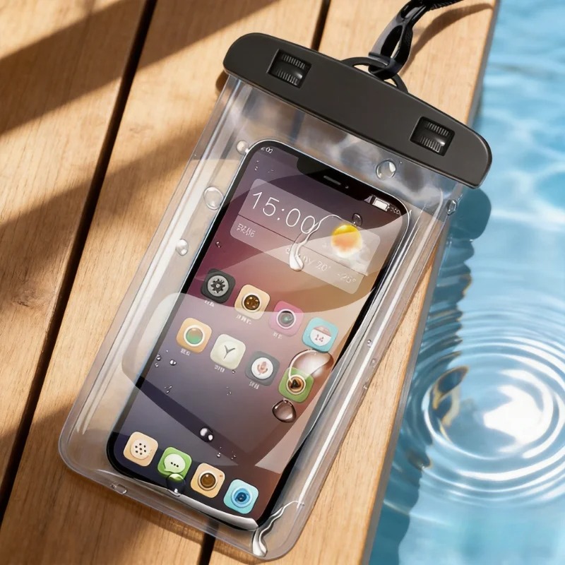 Fishing Boat Cover - حافظة هاتف مقاومة للماء للسباحة -