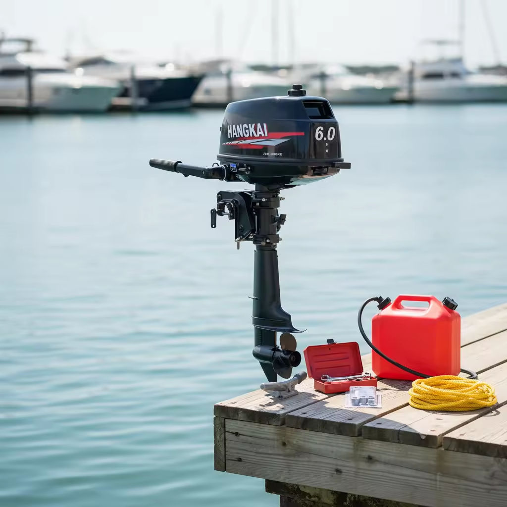 Fishing Boat Outboard Motor - محركات خارجية HANGKAI بقوة 6 حصان
