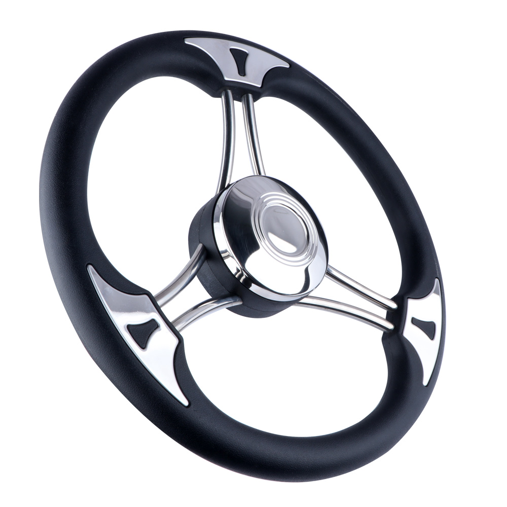 Fishing Boat Steering Wheel - عجلة قيادة من الفولاذ المقاوم للصدأ
