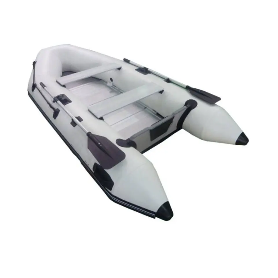 قارب ألومنيوم قابل للنفخ بطول  - مراجعة Fishing Boat Aluminum وسعره