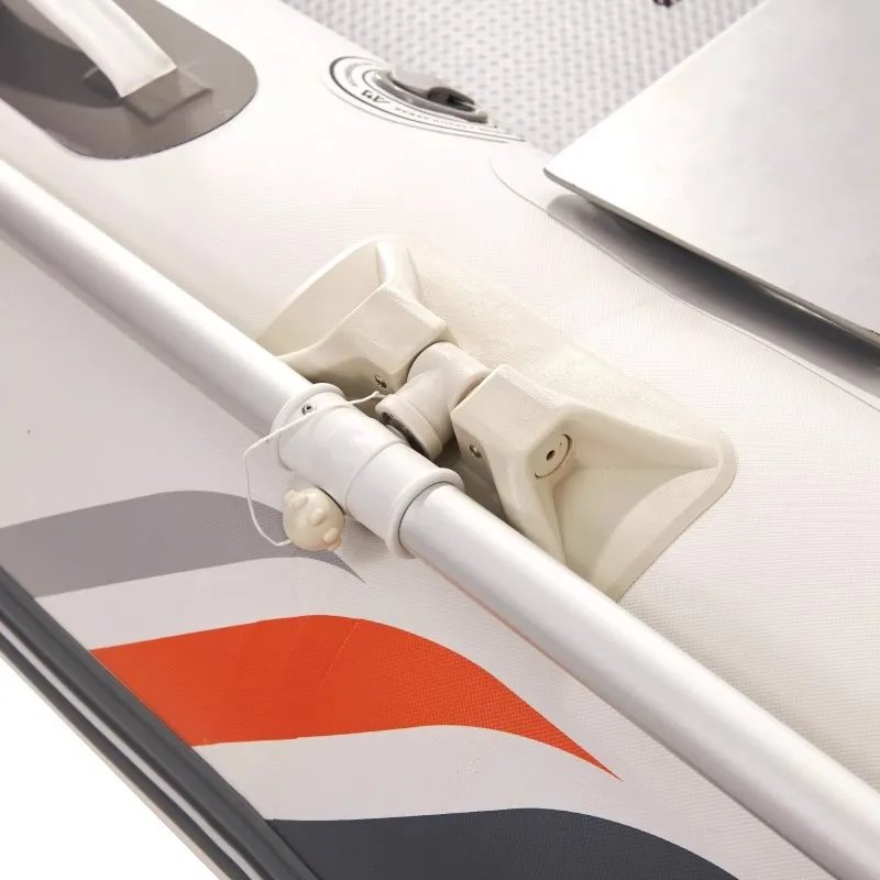 قارب AQUA MARINA قابل للنفخ، ي - مراجعة Fishing Boat Aluminum وسعره