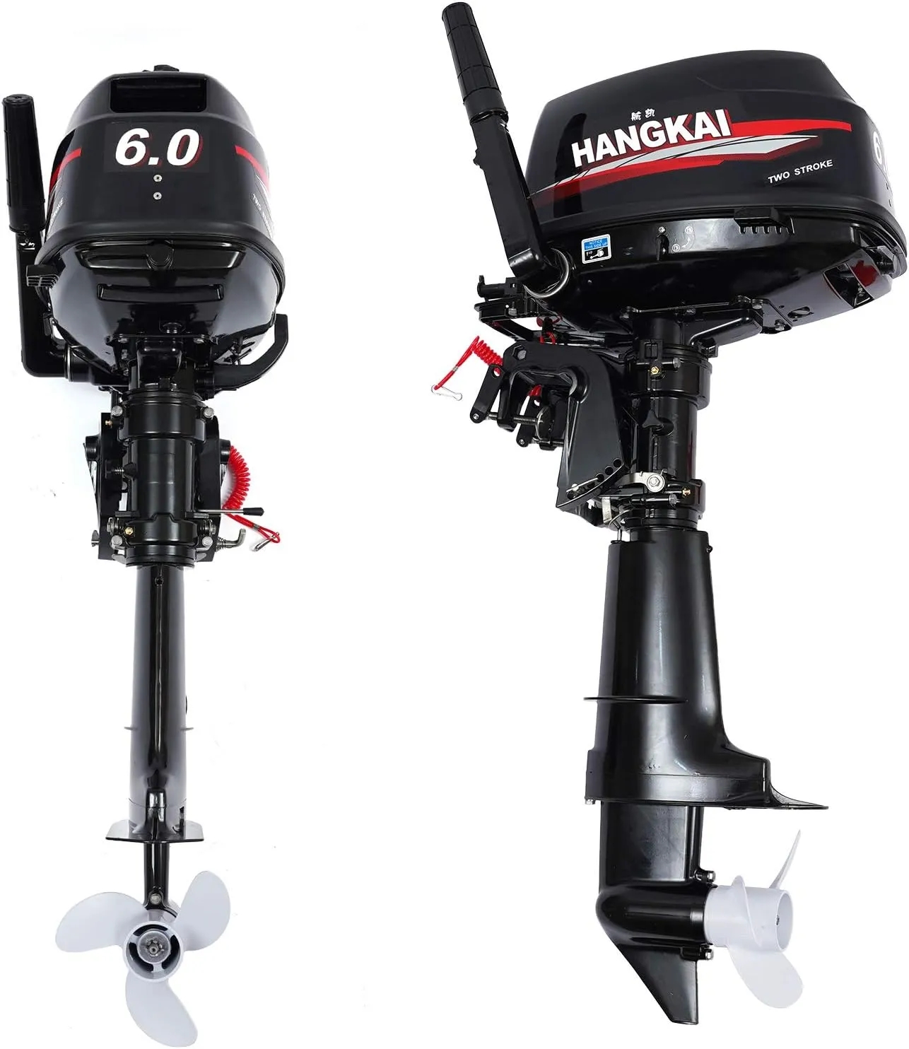 محركات خارجية HANGKAI بقوة 6 ح - مراجعة Fishing Boat Outboard Motor وسعره